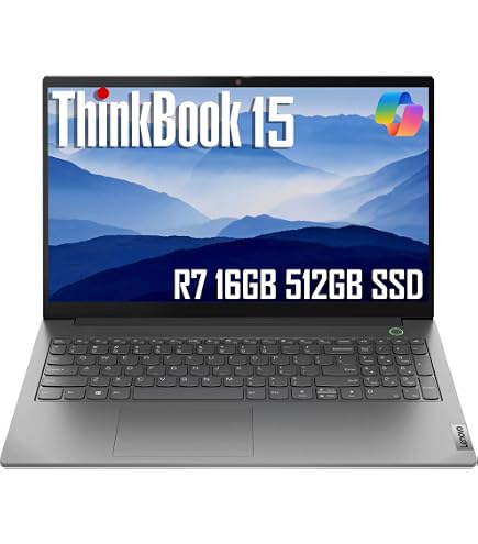 Amazon.com: Lenovo ThinkBook 15 Business Laptop (15.6